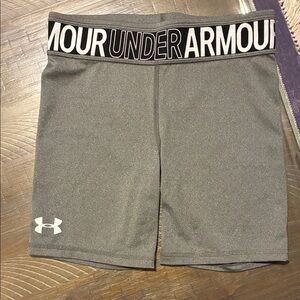Under Armour Girl’s Athletic Charcoal Shorts